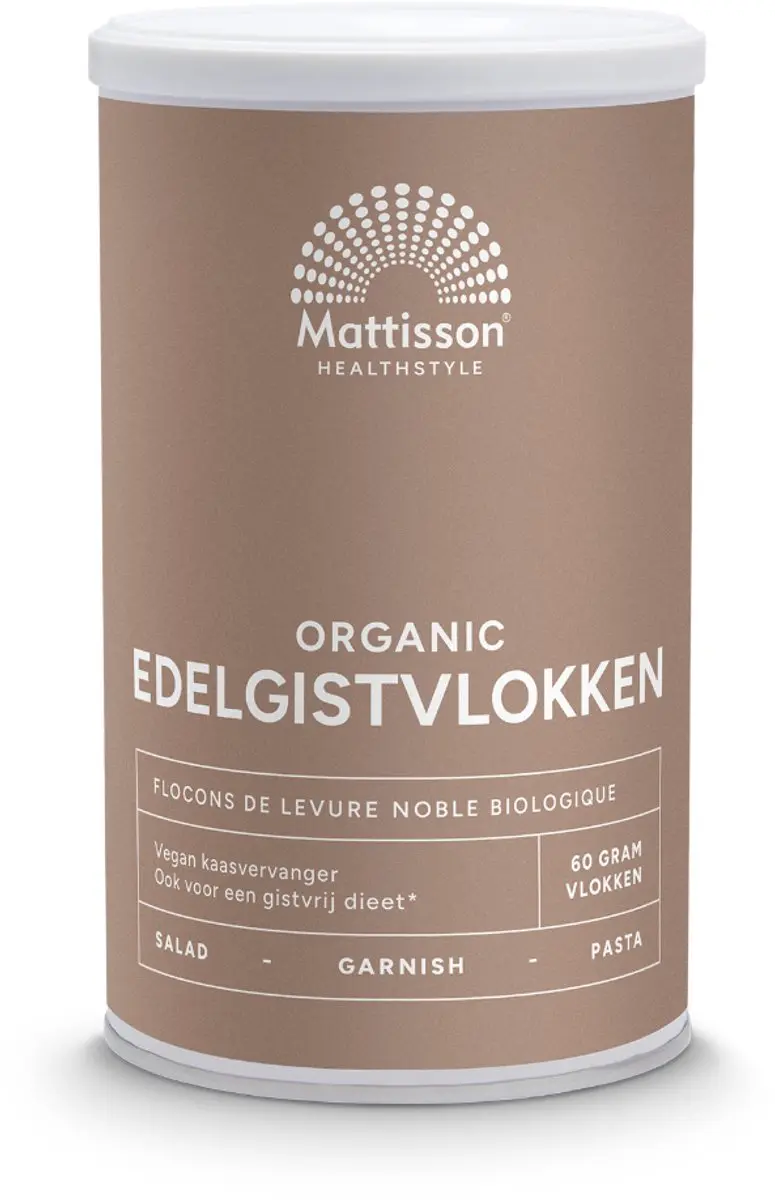Mattisson Biologische Edelgistvlokken 60g