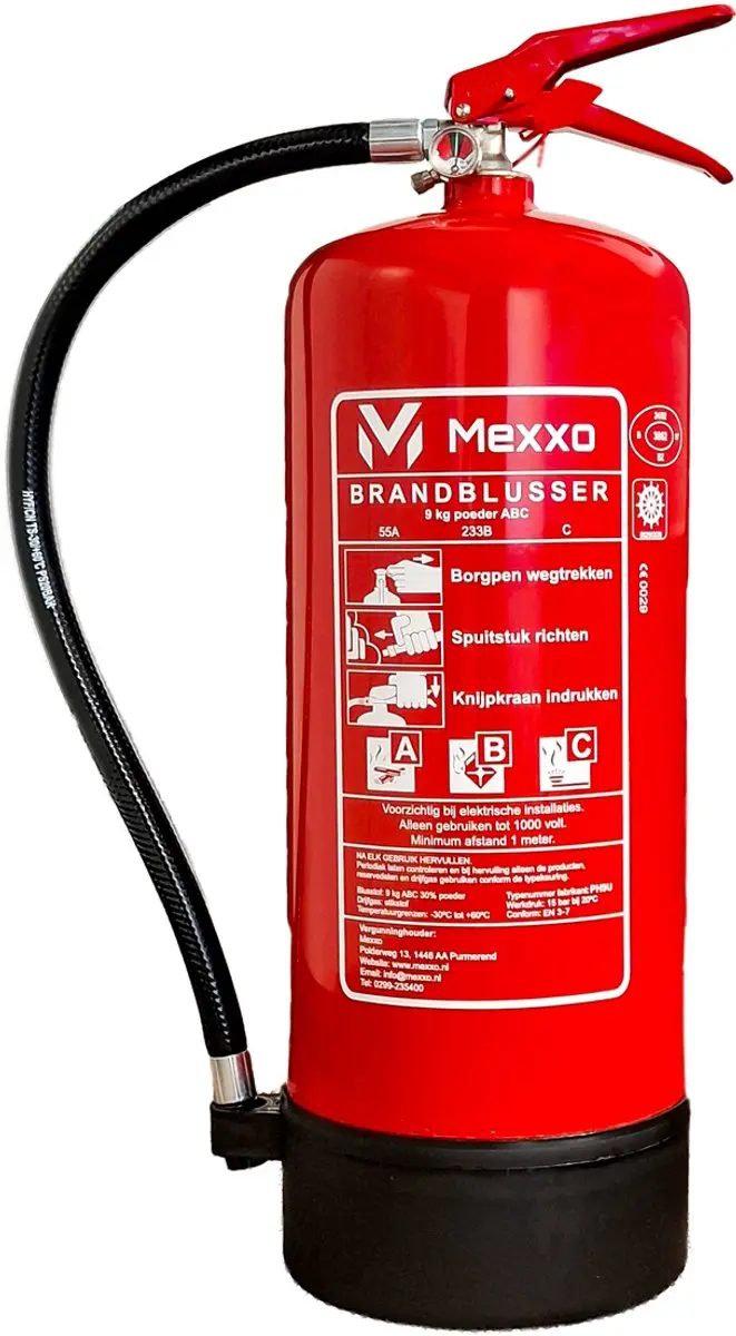 Mexxo Poederblusser 9 kg