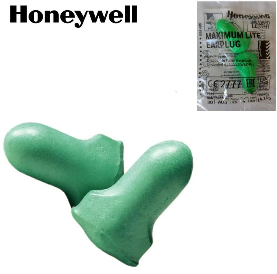 Honeywell Howard Leight MaxLite Oordoppen - 200 Paar - Groen