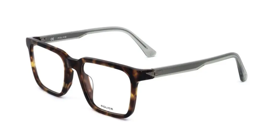 Police VPLF76 Dark havana 51/19/145 MAN Brilmonturen