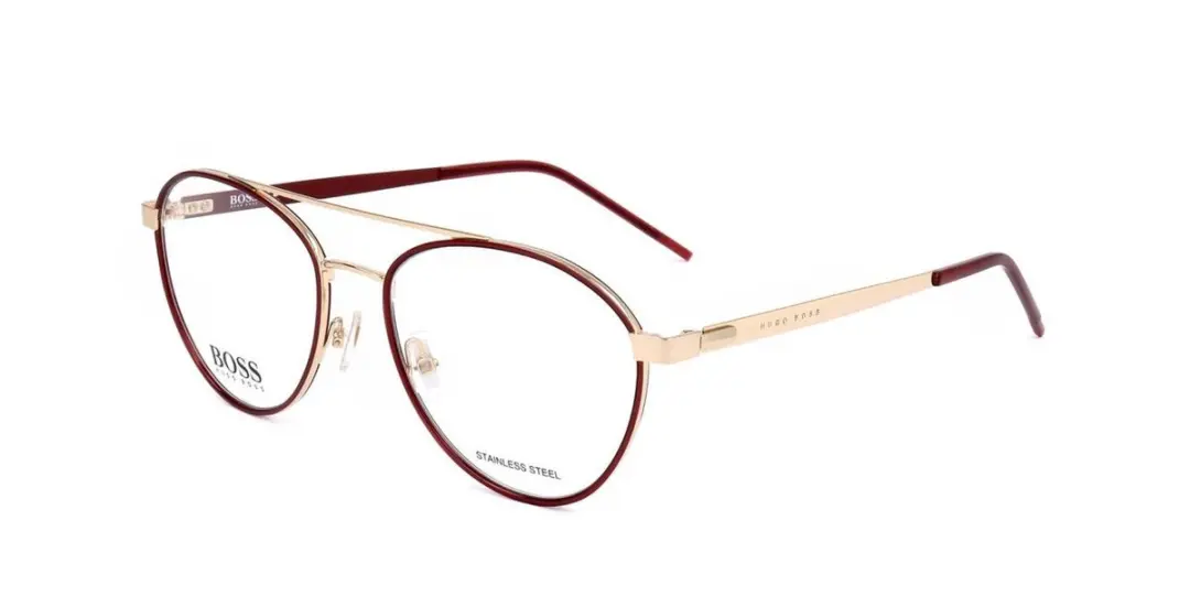 Hugo Boss BOSS 1162 Gold burgundy 54/18/145 WOMAN Brilmonturen