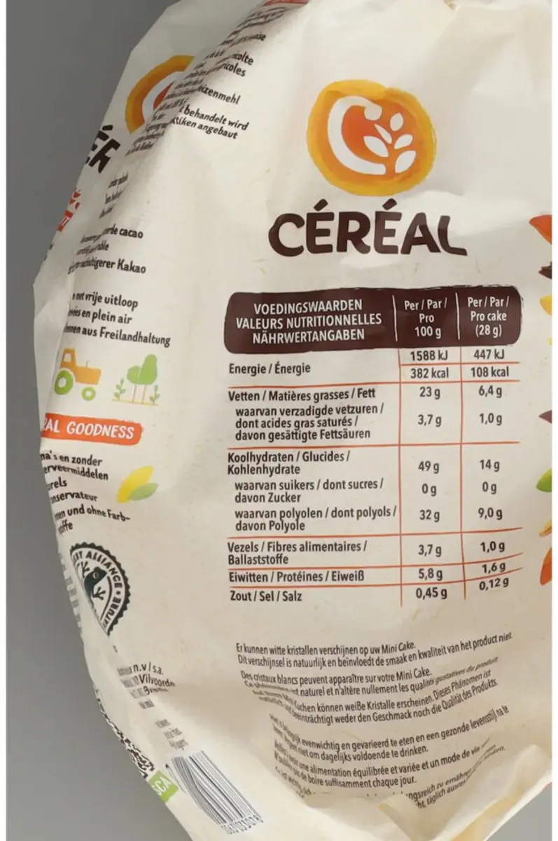 Cereal Mini Cakes Chocolade 196g - afbeelding 4 van 5