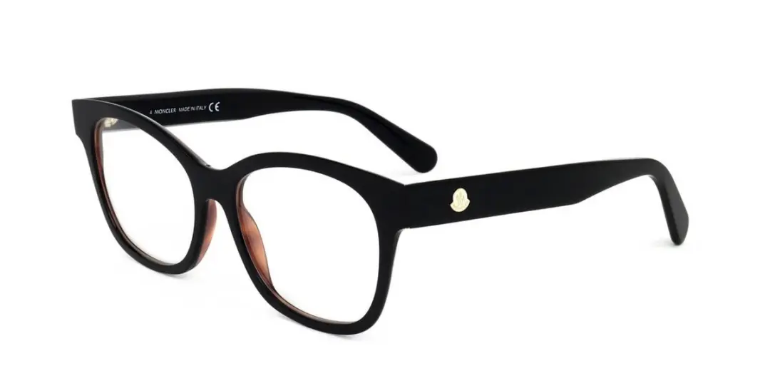 Moncler ML5133 Black 55/17/140 WOMAN Brilmonturen