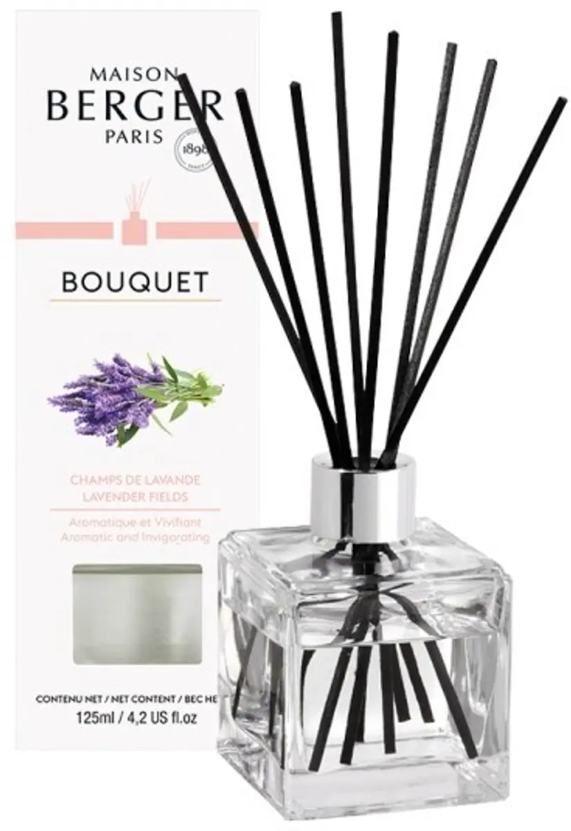 Maison Berger Paris Parfumverspreider Cube Lavender Fields 100ml