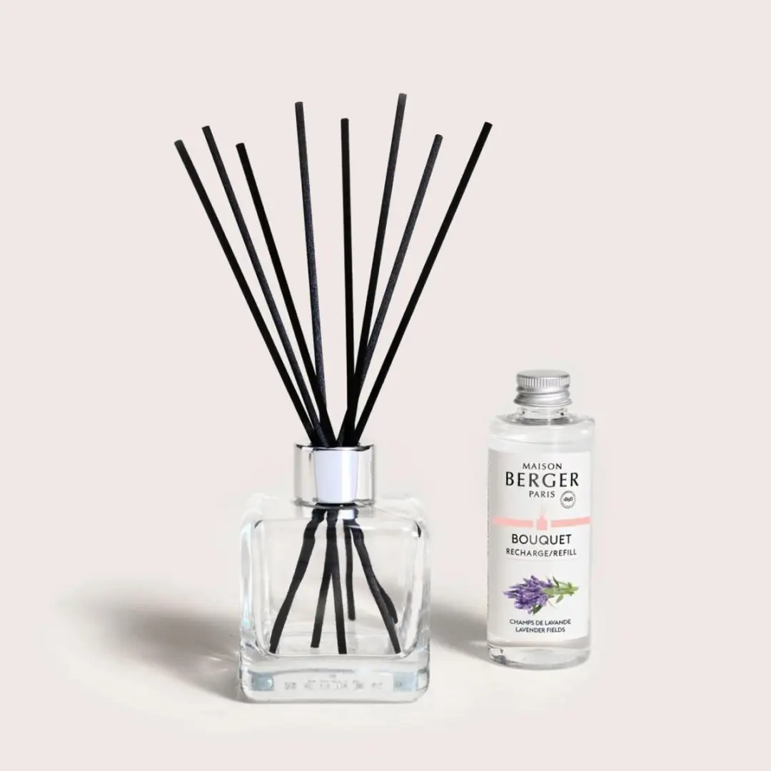 Maison Berger Paris Parfumverspreider Cube Lavender Fields 100ml