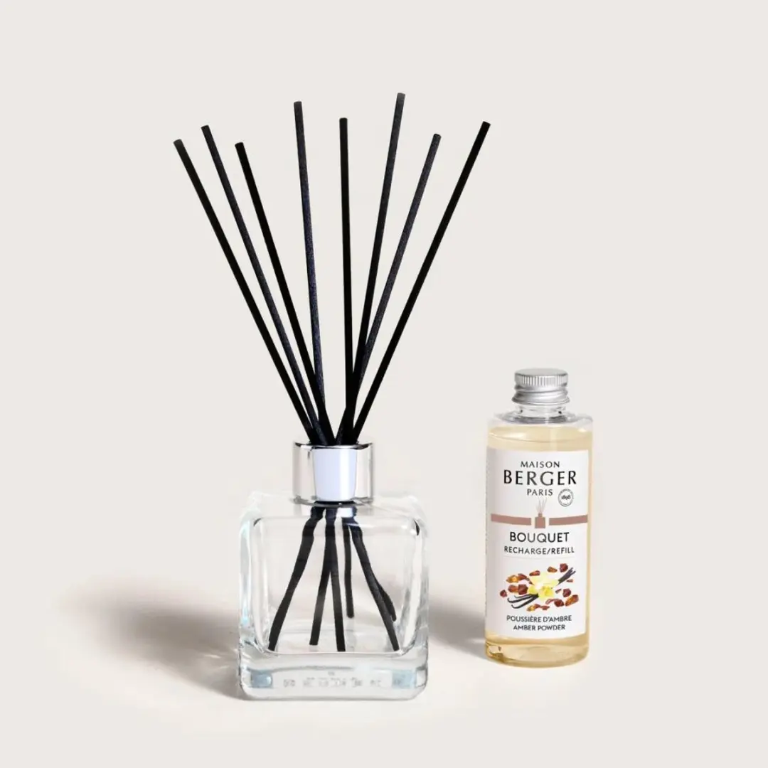 Maison Berger Paris Parfumverspreider Cube Amber Powder 100ml