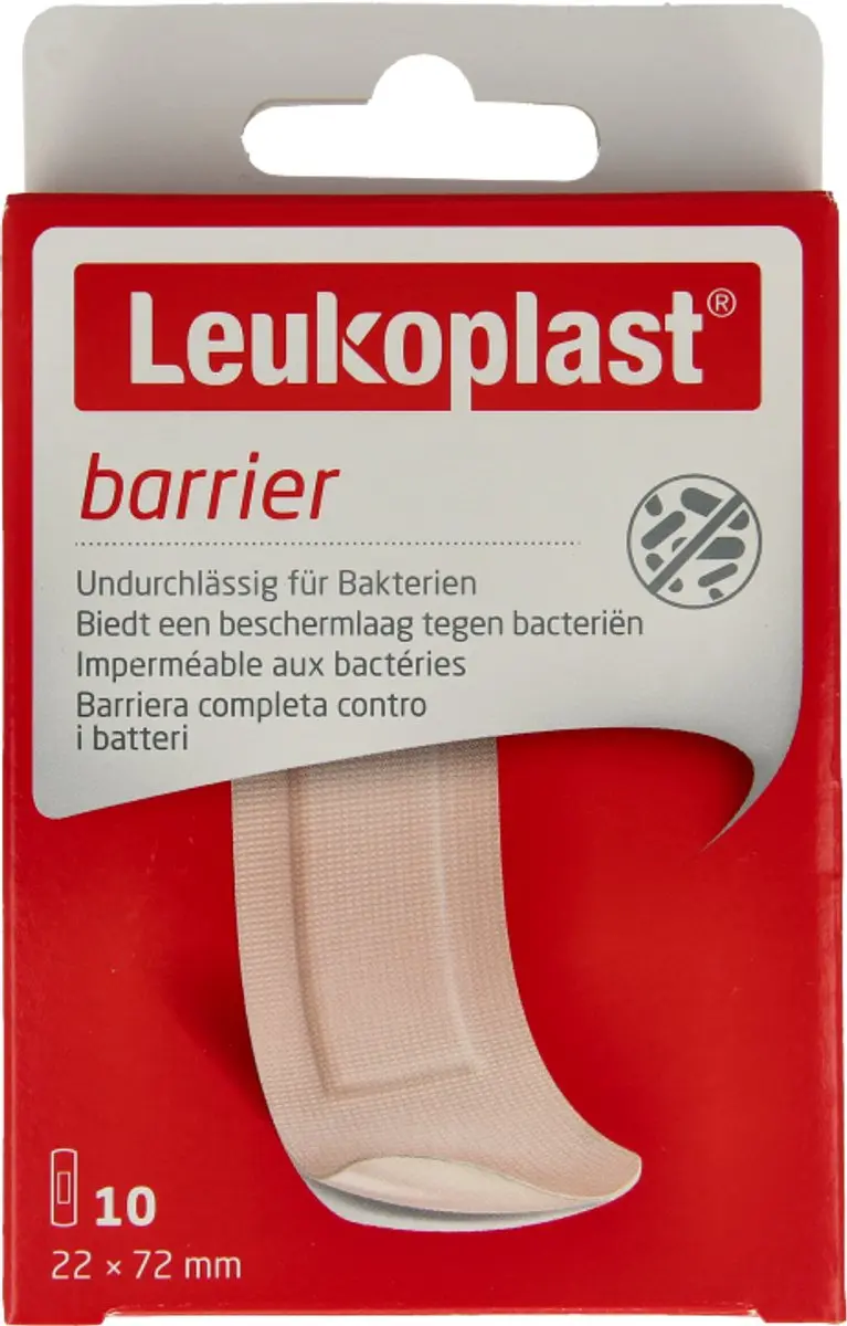 Leukoplast Barrier Wondpleister 22x72mm - 1 Rol - afbeelding 4 van 6