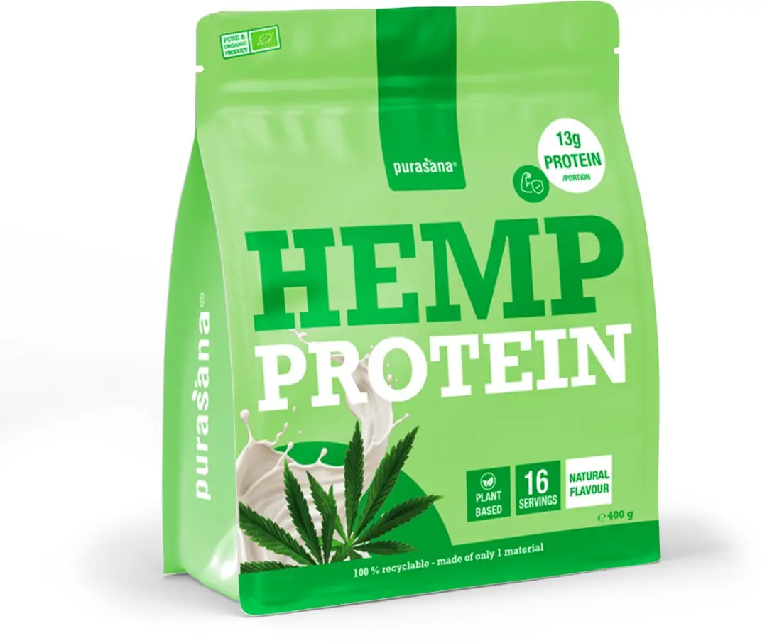 Purasana Hemp Protein Natural 400g