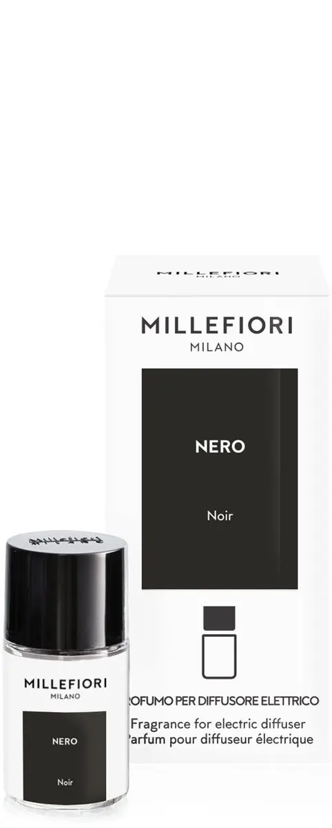 Navulling Electric Diffuser Millefiori Milano Nero