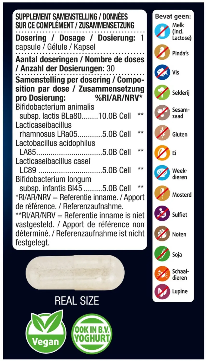 Lucovitaal Postbiotica Puur 30 Capsules