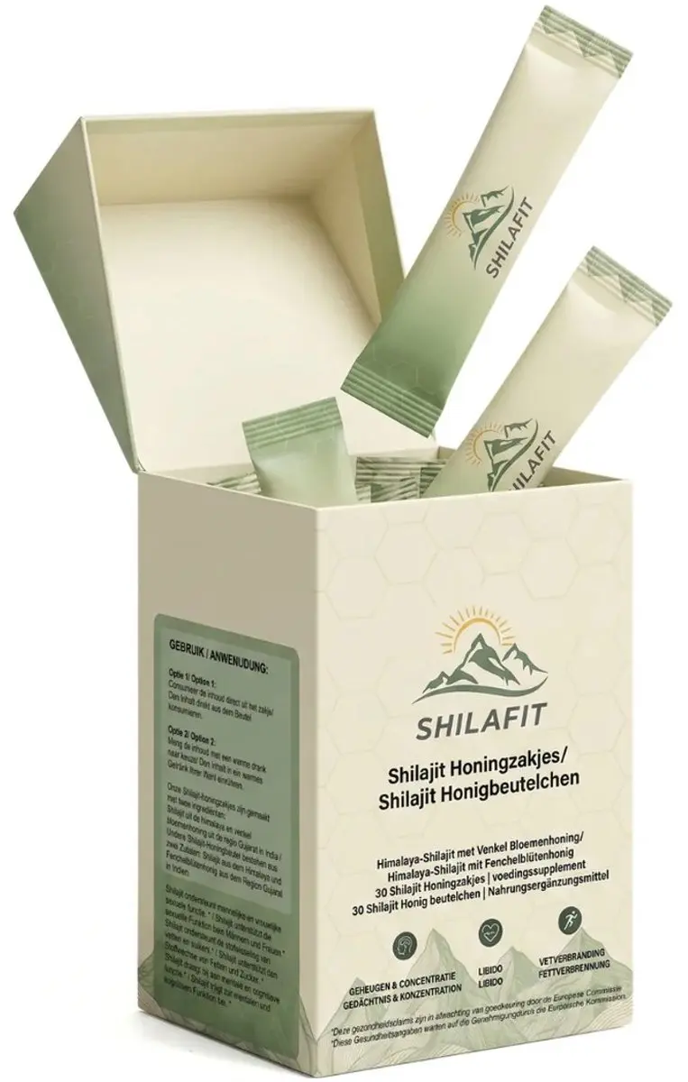 Shilafit Shilajit Honingzakjes 30 Stuks