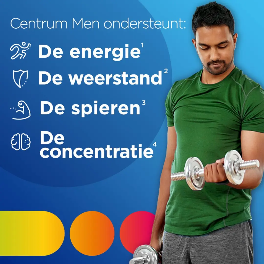 Centrum Men Multivitaminen - 60 Tabletten