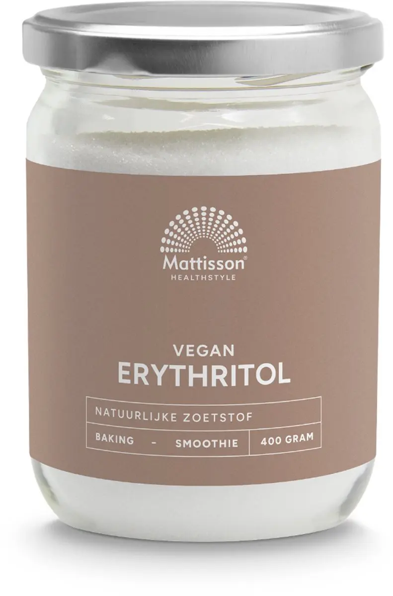 Mattisson Erythritol Vegan Zoetstof 400g