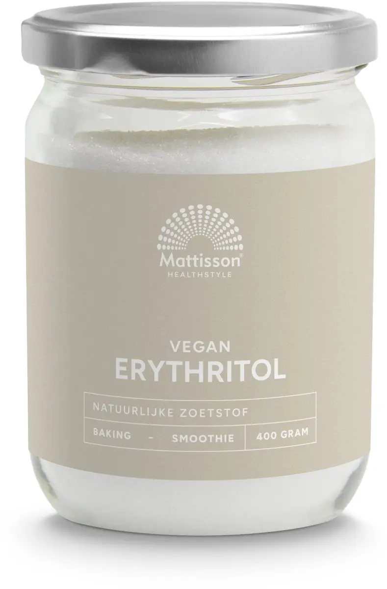 Mattisson Erythritol Vegan Zoetstof 400g