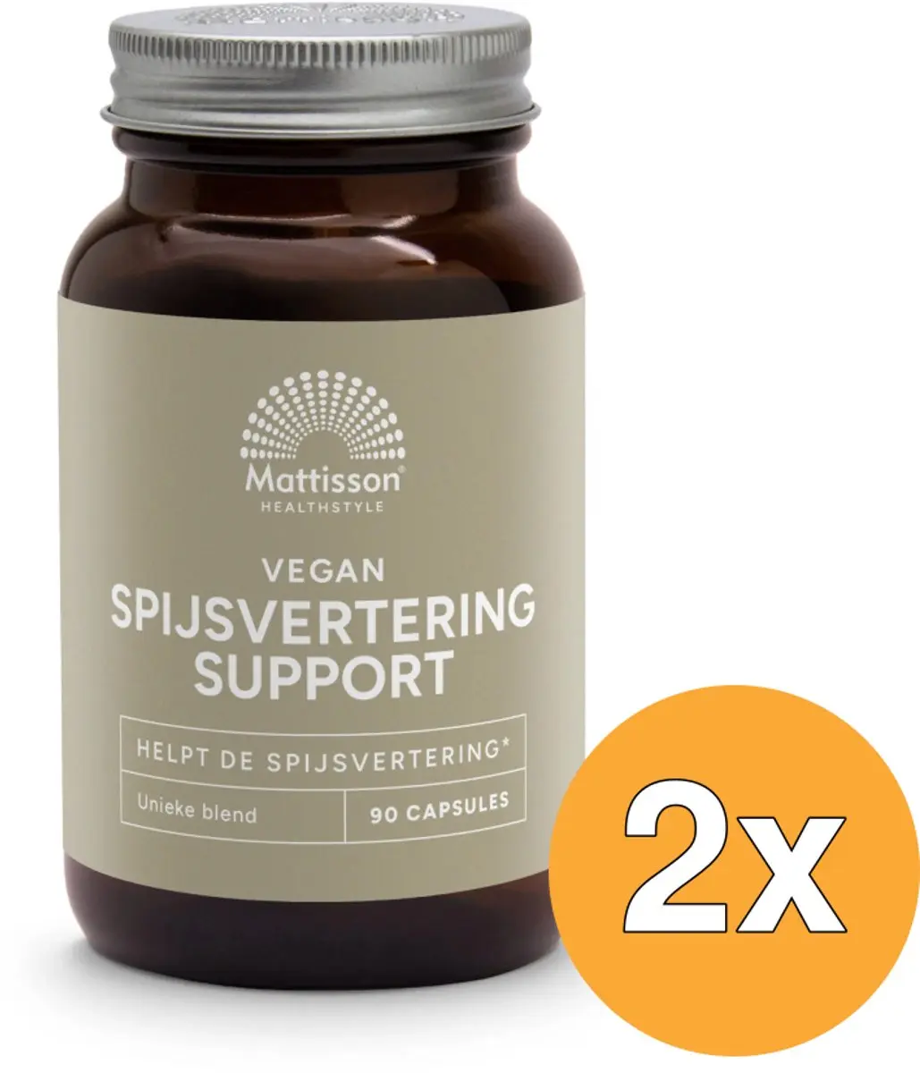 2x Mattisson Spijsvertering Support (90 capsules)