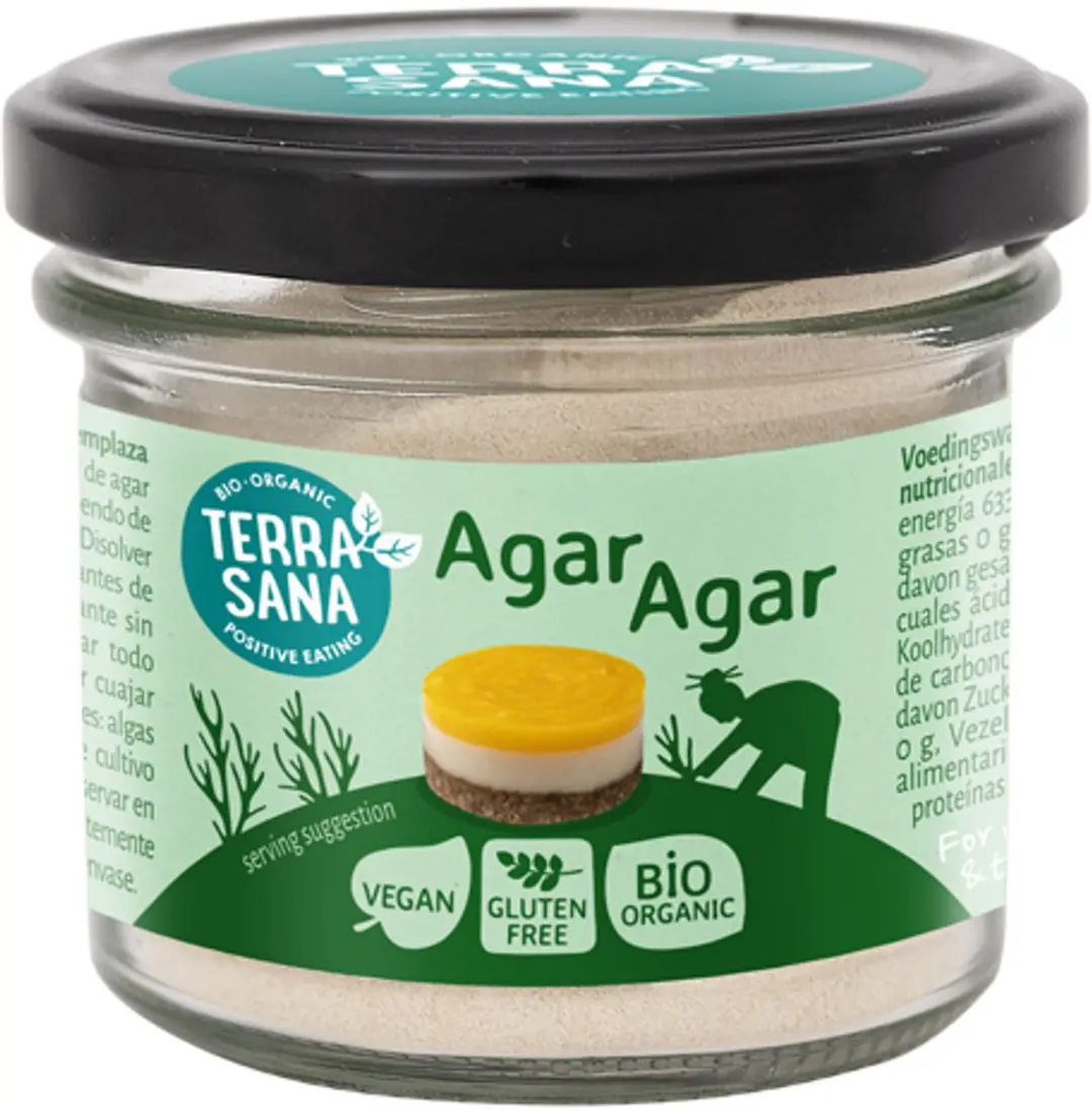 Terrasana Bio Agar-Agarpoeder 50g