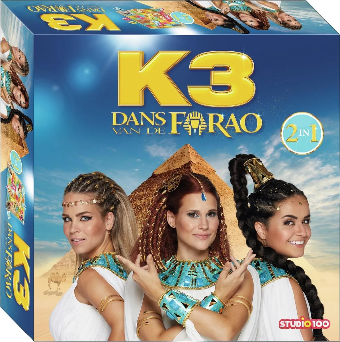 K3 Bordspel Dans van de Farao MEK3N0002310