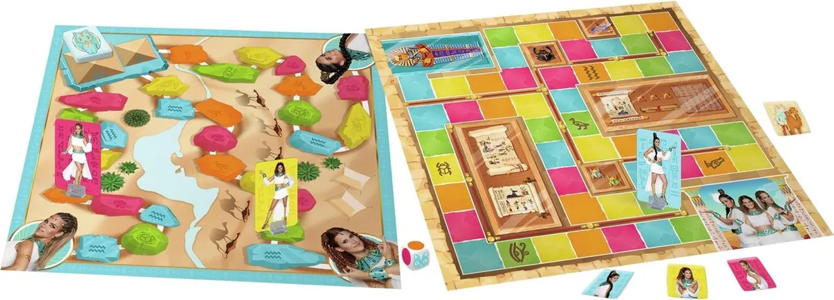 K3 Bordspel Dans van de Farao MEK3N0002310 - 2 Spellen