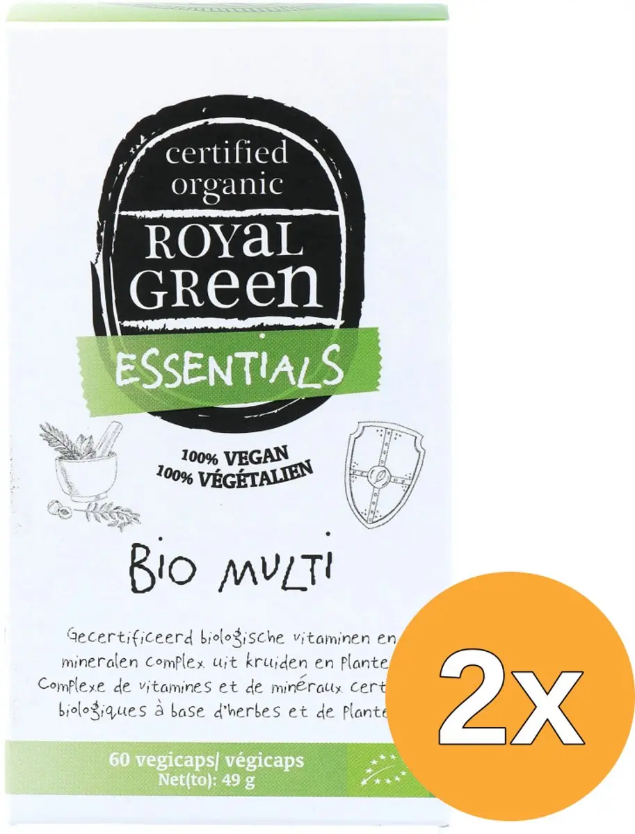 2x Royal Green Multi Bio (60 vega capsules)