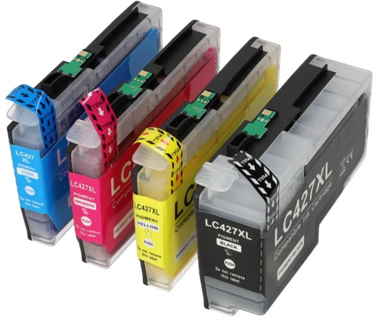 PrintAbout Huismerk Brother LC-427XLVAL Inktcartridge - 4-kleuren - 23.100 pagina's