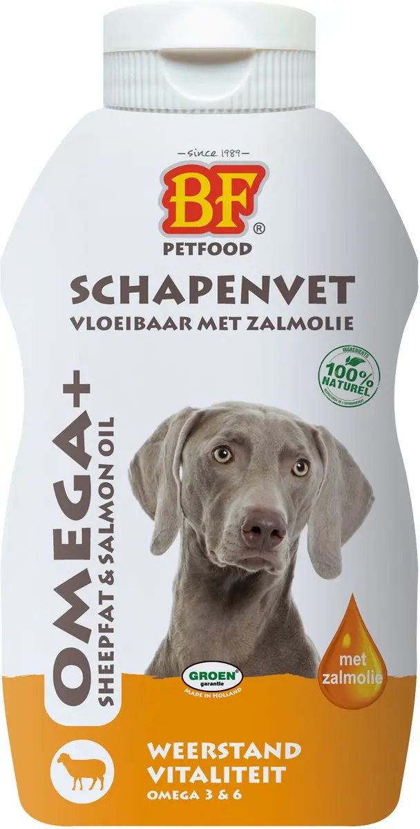 BF Petfood Vloeibaar Schapenvet Supplement 250ml