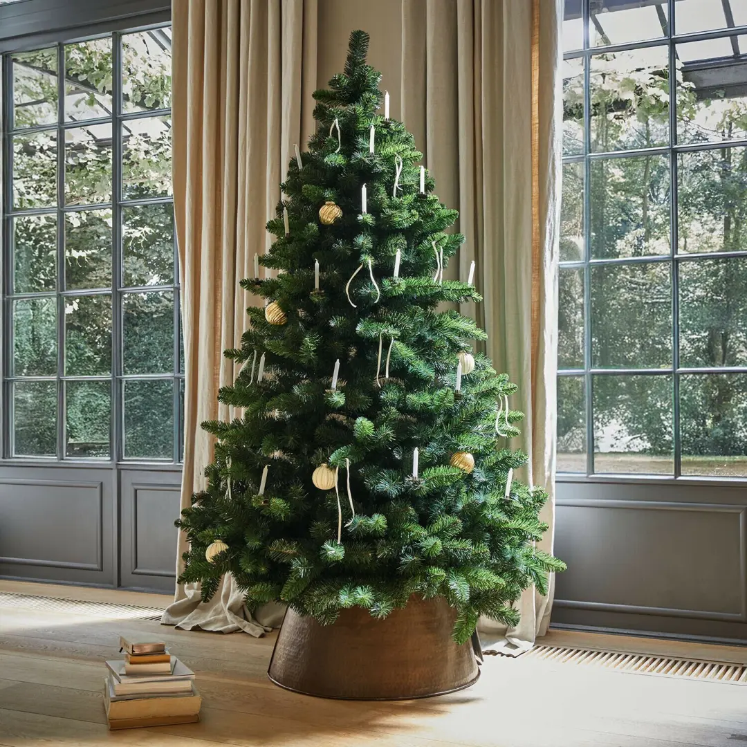 Loberon Kerstboom Bryndis - 134cm - 1 Tak - Groen - afbeelding 2 van 5