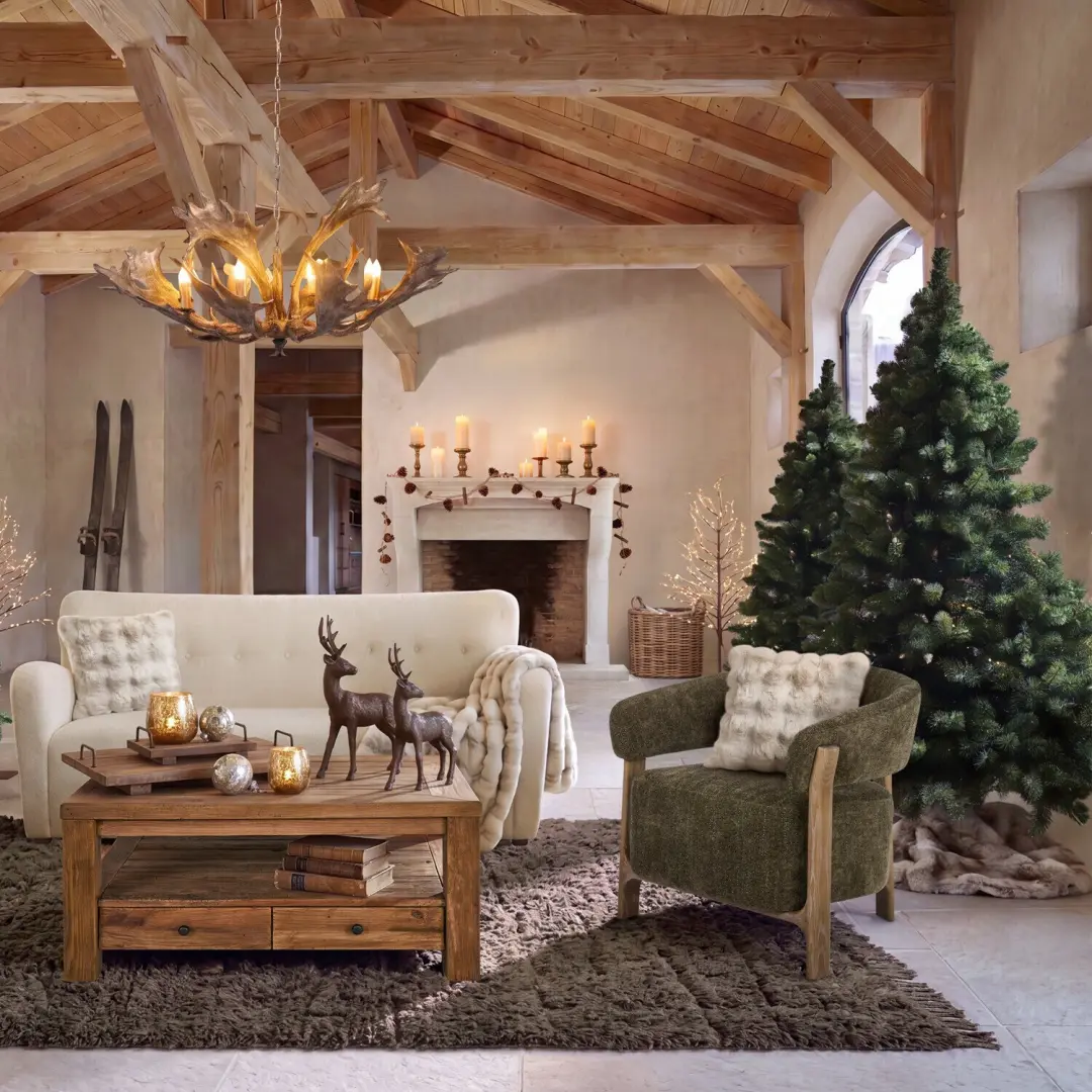Loberon Kerstboom Bryndis - 134cm - 1 Tak - Groen - afbeelding 4 van 5