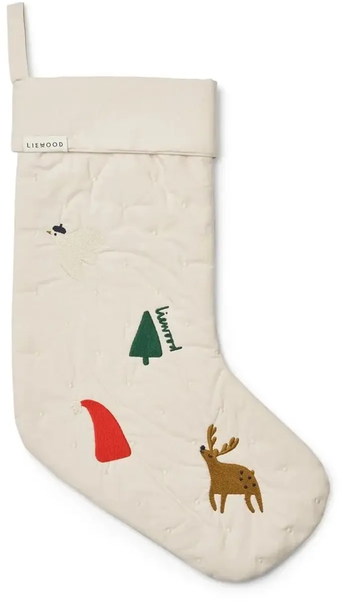Liewood kerstsok van biologisch katoen