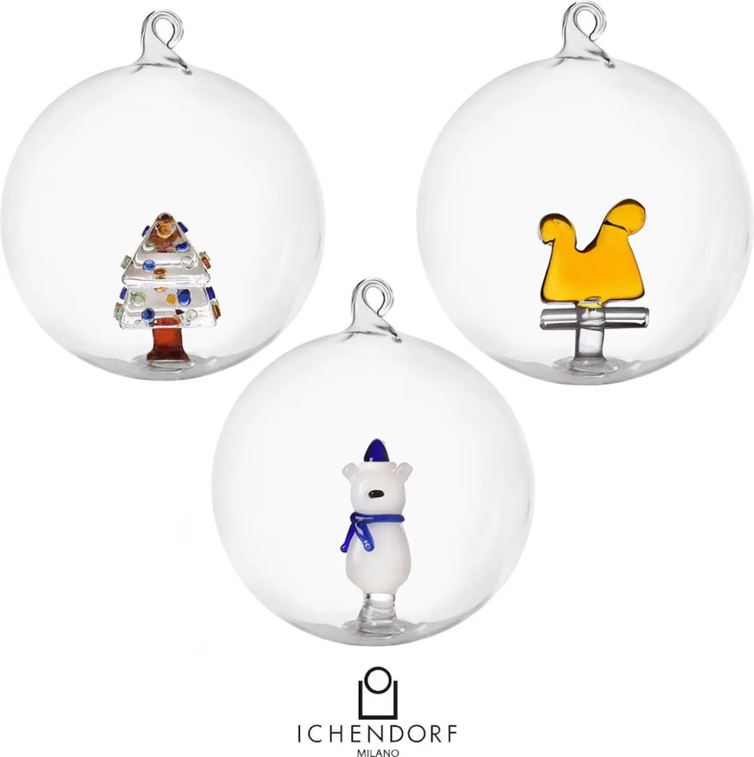 Ichendorf Cumini XMas Crew Glazen kerstballen N0 3