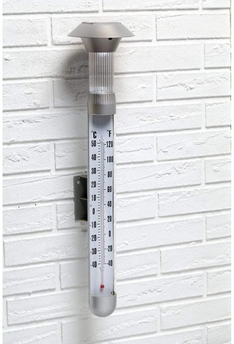 Grundig Solar Lamp en Thermometer