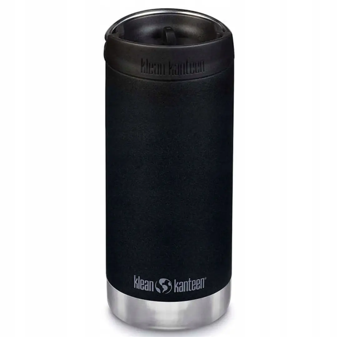 Klean Kanteen TKWide 355ml Café Cap - Zwart