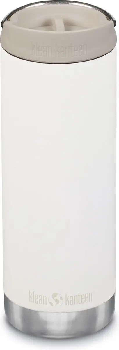 Klean Kanteen TKWide 473ml Café Cap - Tofu Wit