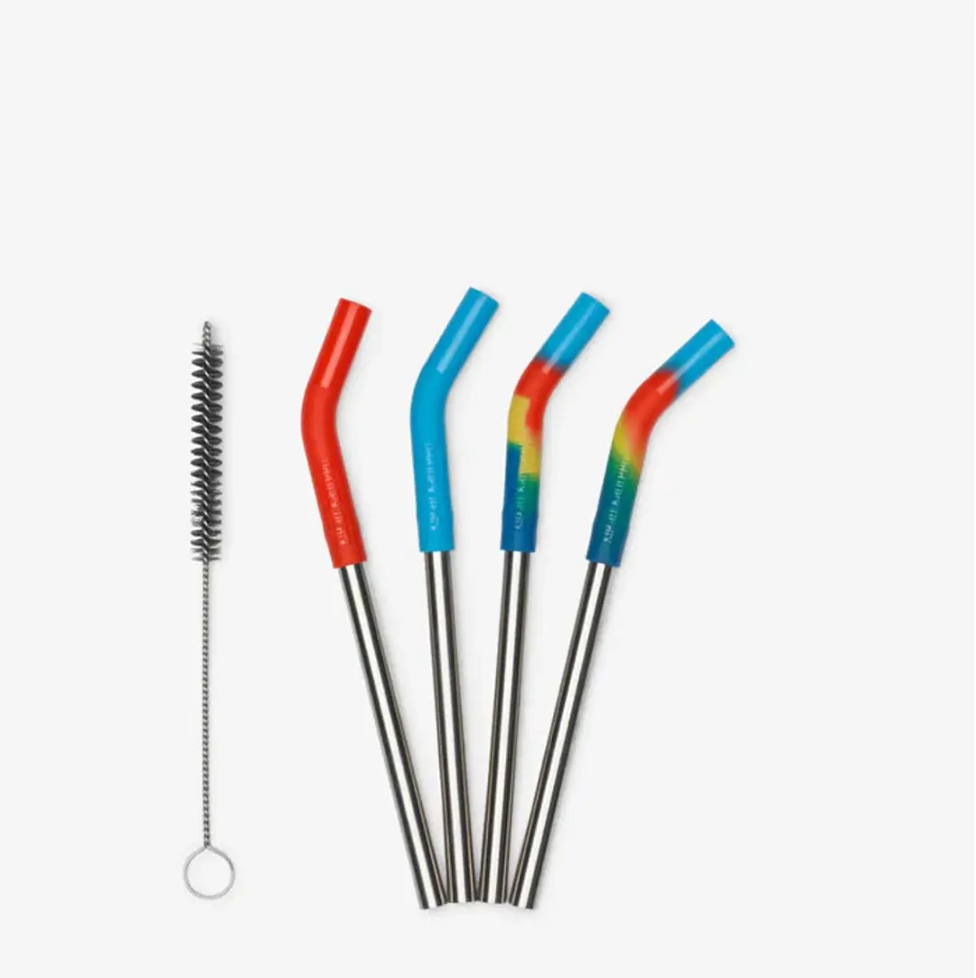 Klean Kanteen Rietjes 4-Pack