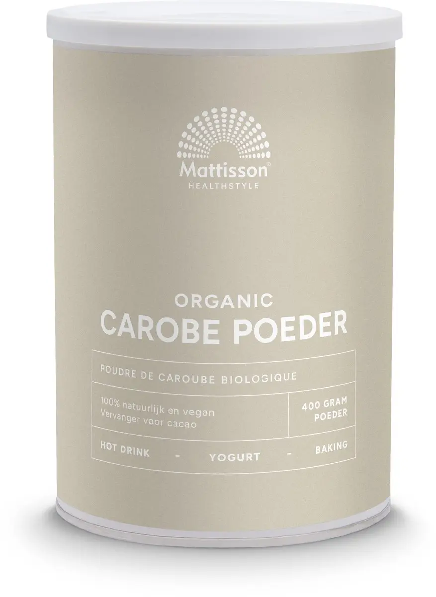 Mattisson Biologisch Carobepoeder 400g