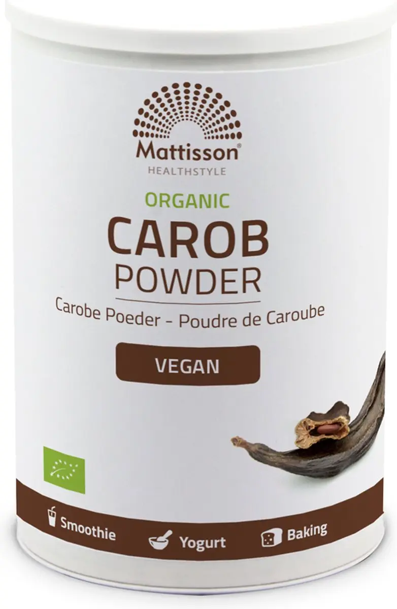 Mattisson Biologisch Carobepoeder 400g