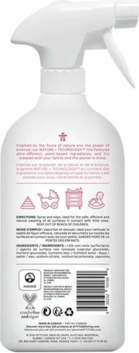 Attitude Little Ones Speelgoedreiniger 800ml