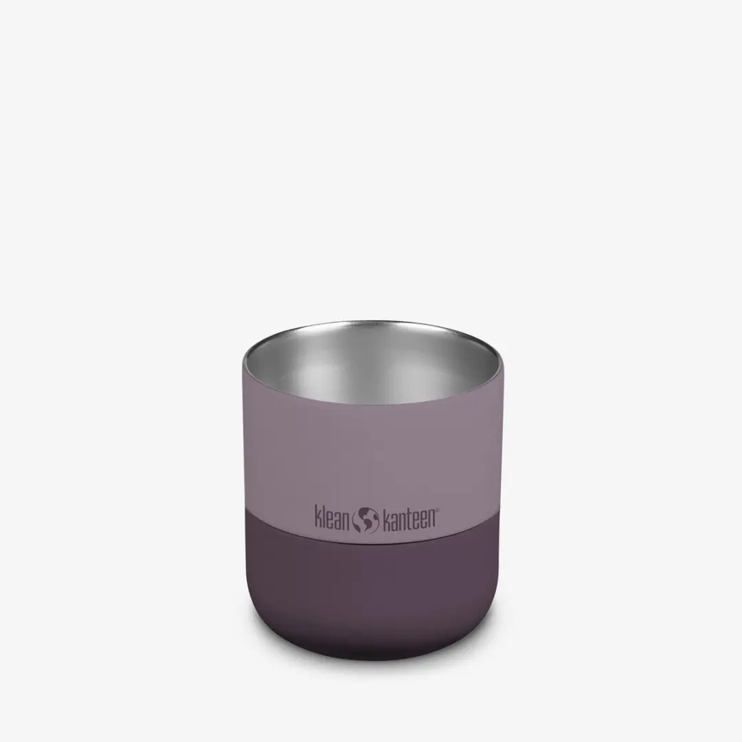 Klean Kanteen Rise Lowball 236ml - Geïsoleerde drinkbeker - 90% gerecycled RVS - Dusty Orchid