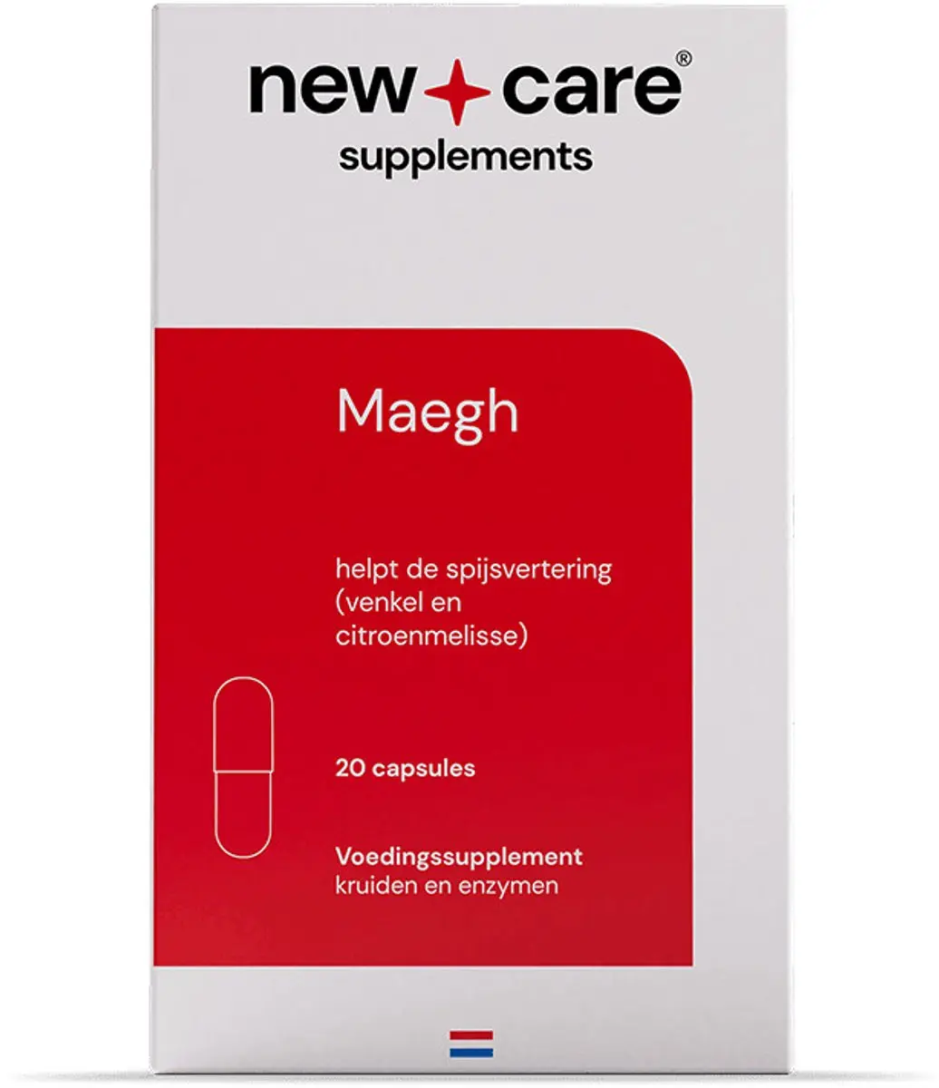 New Care Maagformule Capsules 20 Stuks - Venkel & Citroenmelisse