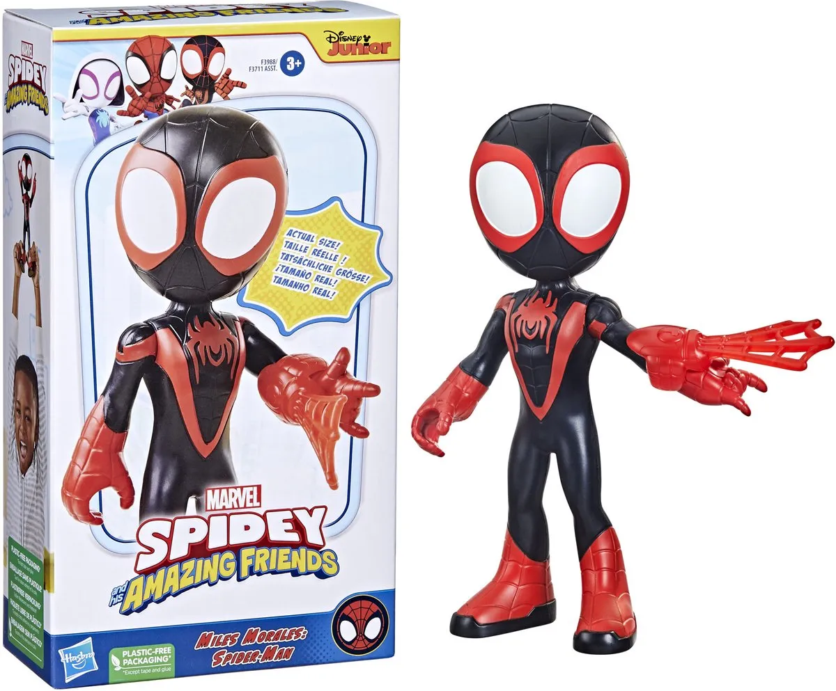 Marvel Spidey and His Amazing Friends Miles Morales Actiefiguur 23cm