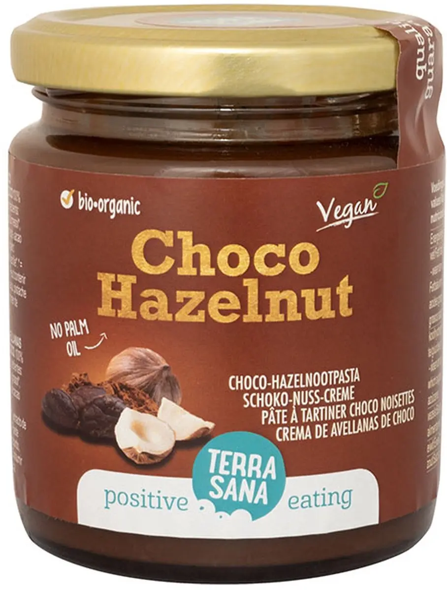 Terrasana Choco-hazelnootpasta Bio 250g