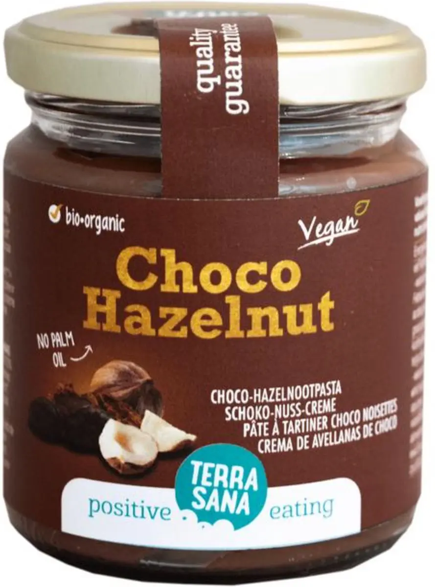 Terrasana Choco-hazelnootpasta Bio 250g