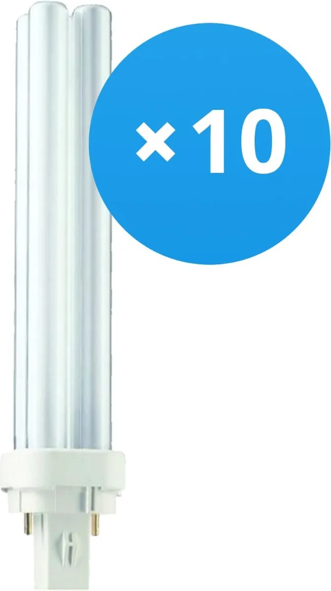 Philips PL-C 26W Warm Wit Rookglas