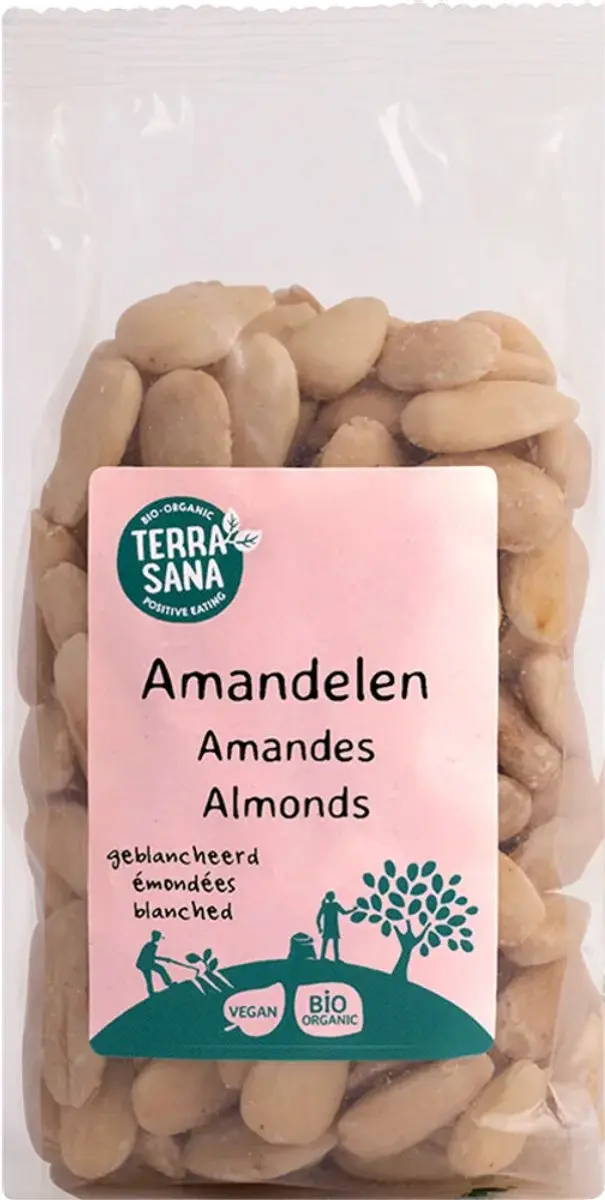Terrasana Amandelen Wit 250g