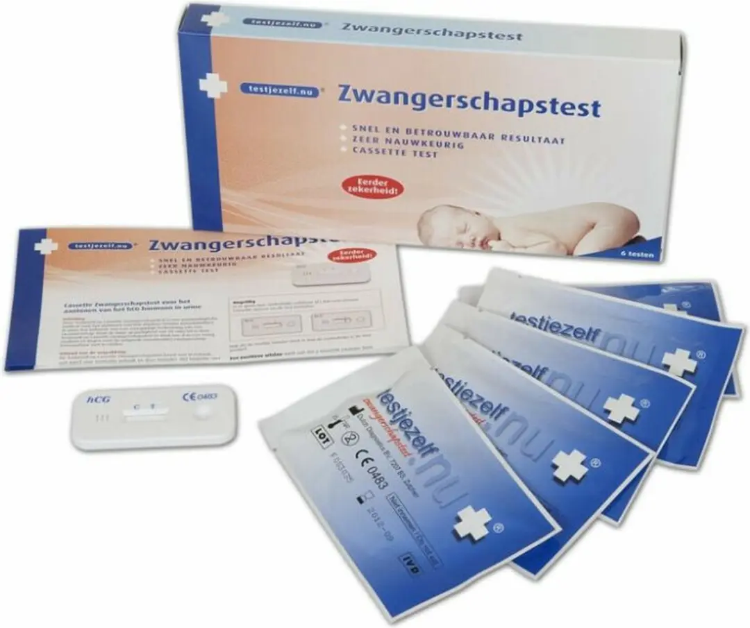 Testjezelf.nu Zwangerschapstest Cassette - 6 Stuks - afbeelding 6 van 6