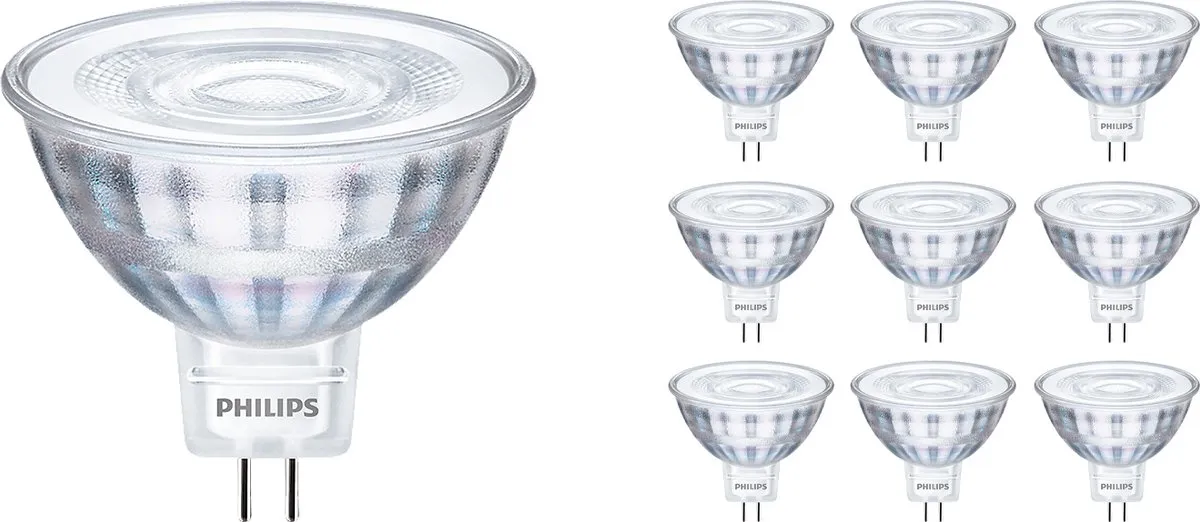 Philips Corepro LED Spot GU5.3 MR16 4.4W - 10 Stuks