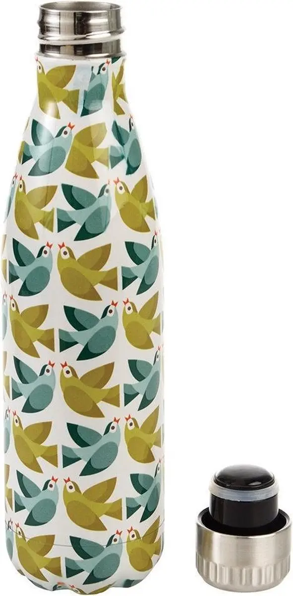 Rex London Love Birds Thermos Drinkfles 500ml - Multicolor