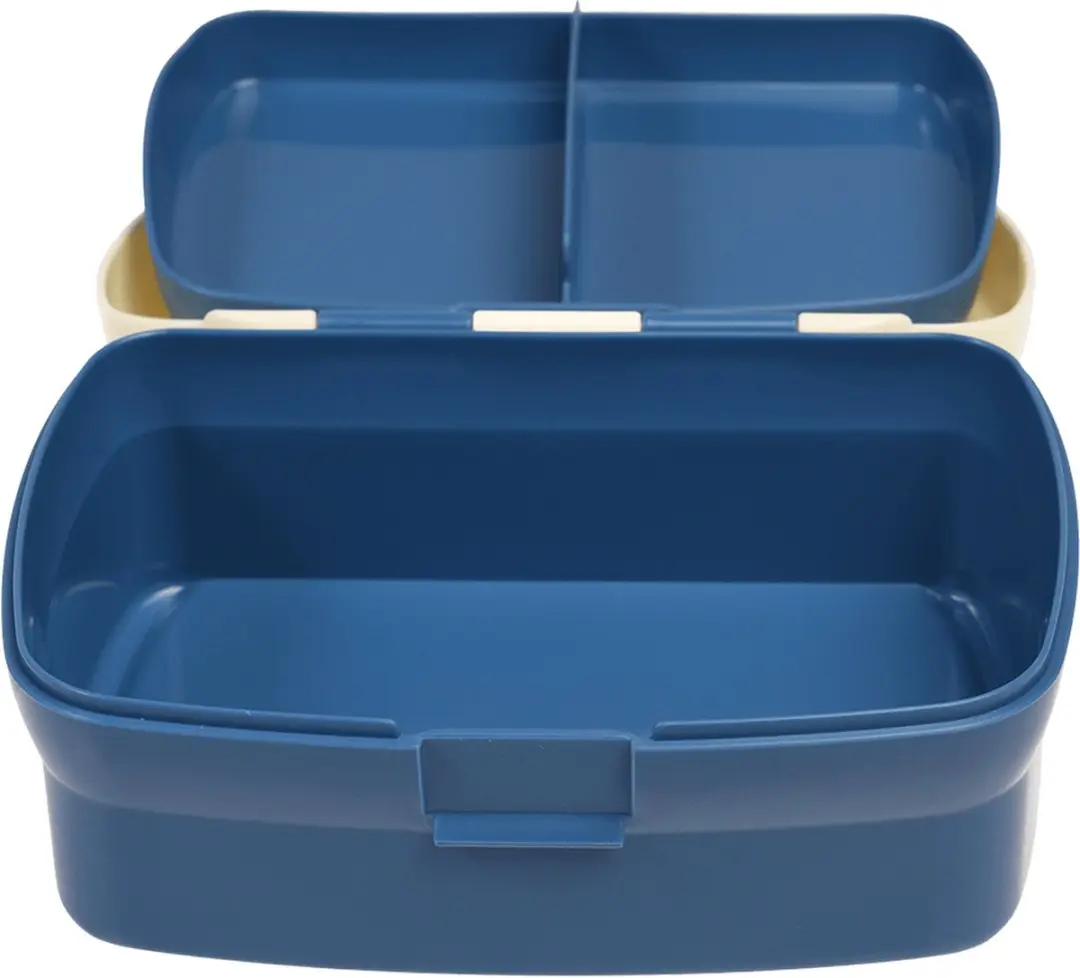 Rex London Lunchtrommel 'Sharks' 0.75L - 2-delig Blauw