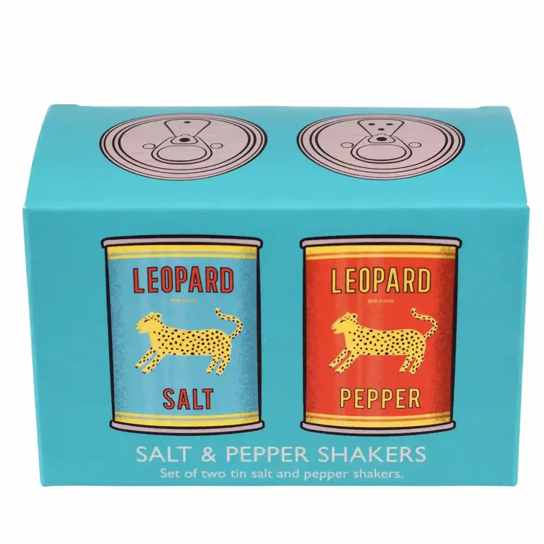 Rex London Léopard Peper- en zoutstel - 2 Stuks