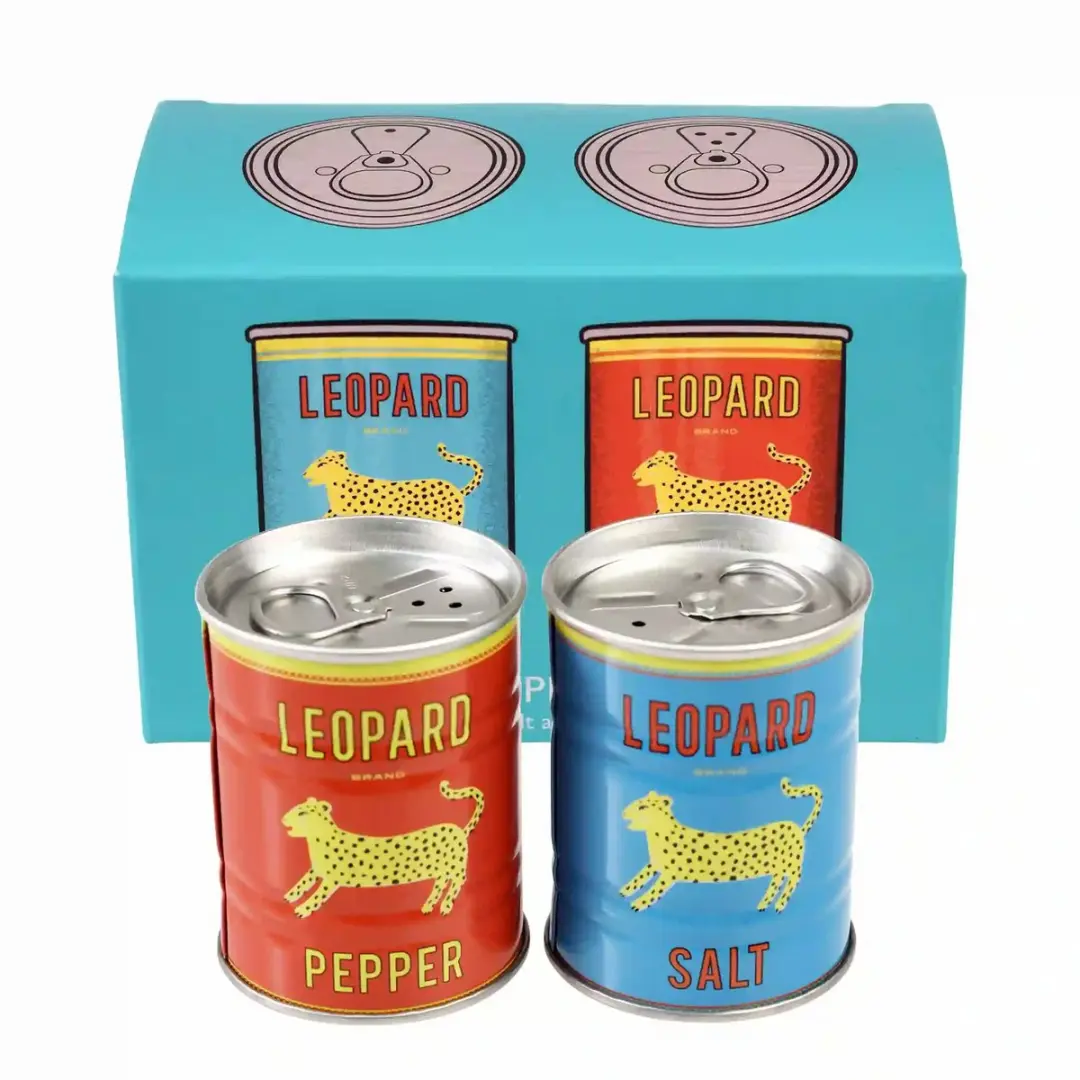 Rex London Léopard Peper- en zoutstel - 2 Stuks