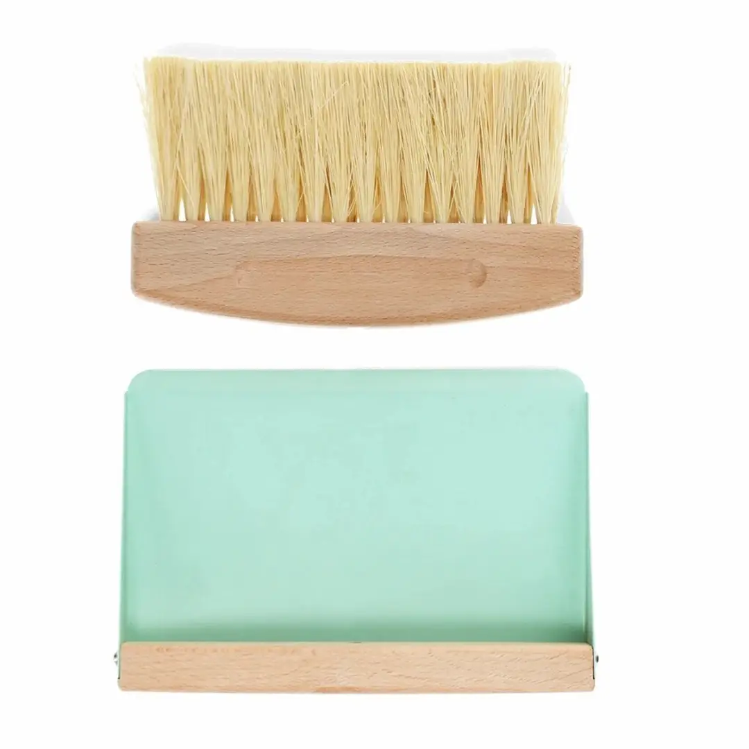 Rex London Houten Tafelborstel & Schep 30404 - Pistachegroen